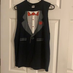 MR FUN GUY!!!  muscle shirt/tux